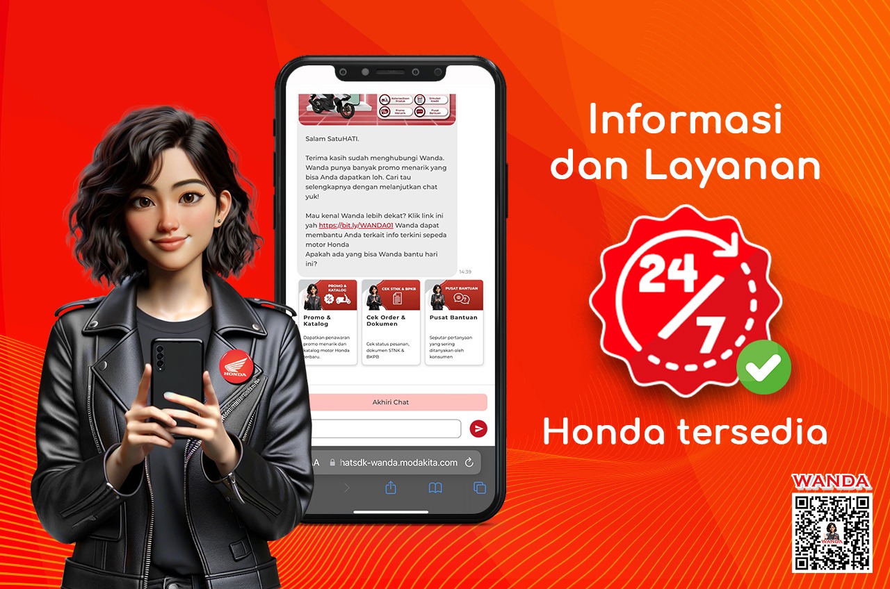 cara mudah mencari informasi seputar sepeda motor honda