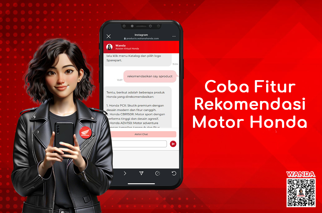 WANDA Chatbot - Rekomendasi Sepeda Motor