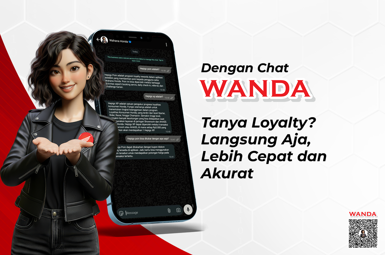 Asisten Virtual khusus untuk Program Loyalty Wanda